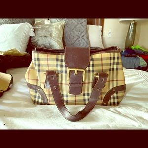 Vintage Burberry Handle bag